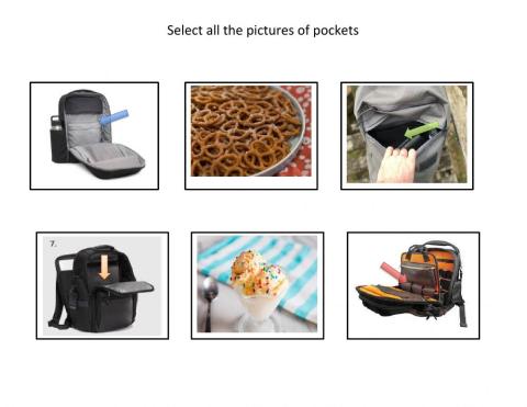 Select pockets