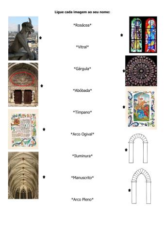 Arte medieval - Imagens