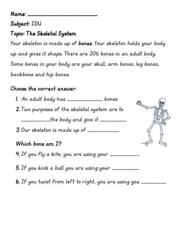 The Skeletal System Pt 1