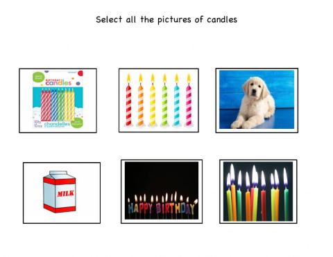 Select candles
