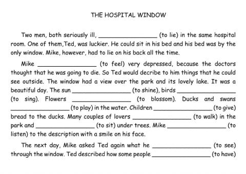 The Hospital Window