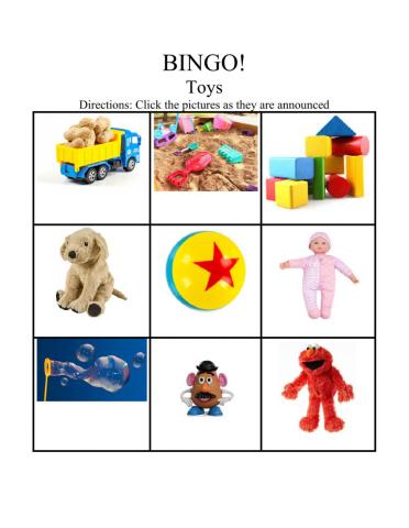 Bingo Board Toys