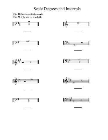 Harmonic and Melodic Intervals3