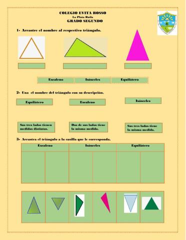 Clases de triángulos
