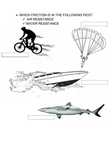 Air and Water Resistance