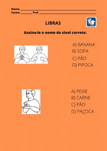 Libras - Língua Brasileira de Sinais
