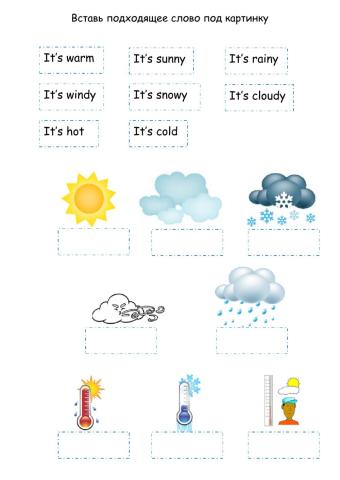Weather words