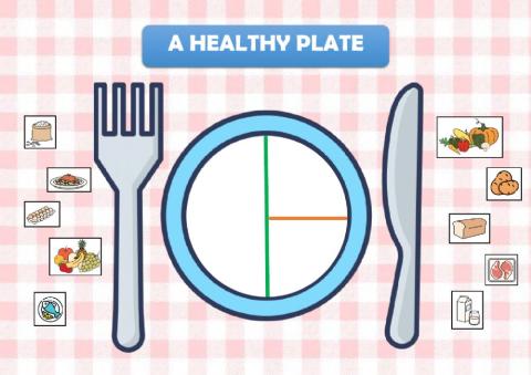 A healthy plate