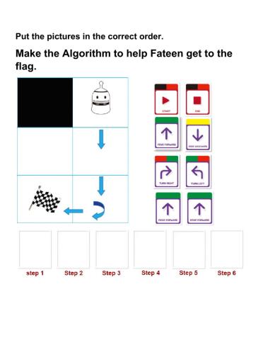 Make the Algorithm to help Fateen get to the flag.
