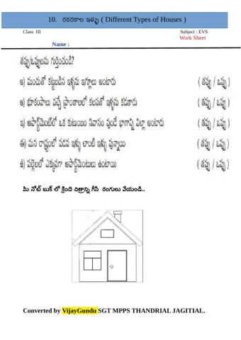 3rd evs houses 2 tm by Vijaygundu