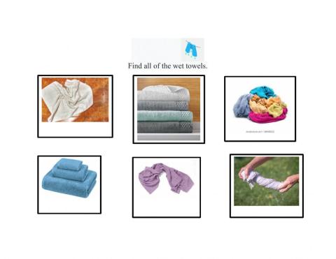 Select wet towels