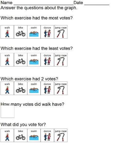Exercise survey questions