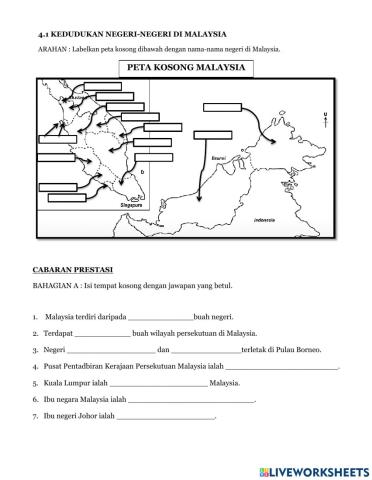 Bab 4 : lakaran peta malaysia