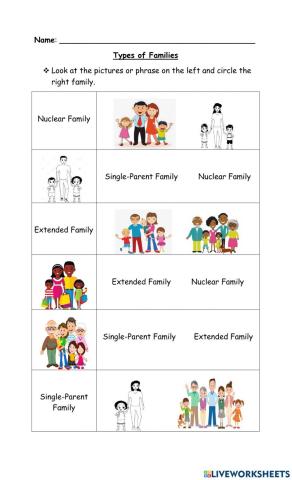 Types of Families