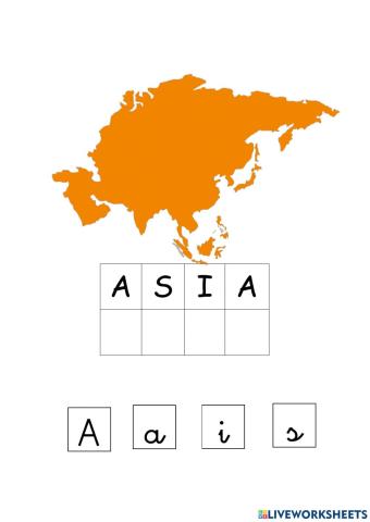 Asia nombre