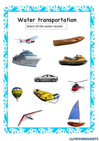 Water transportation