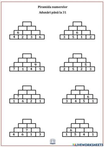 Matematyka piramida