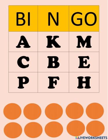 Bingo abc