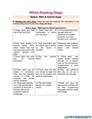 Native, Web & Hybrid Apps
