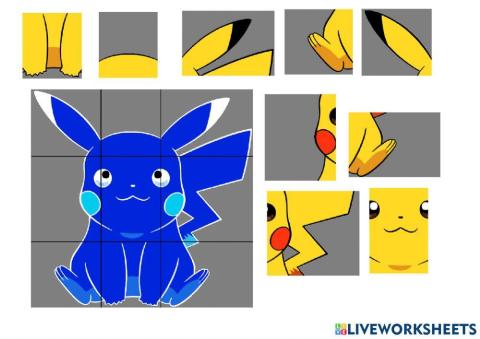 Puzzle picachu Nivel 3