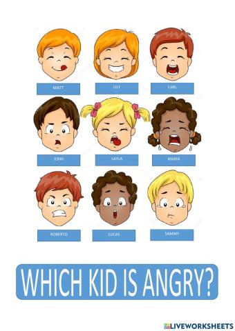 Kids expression