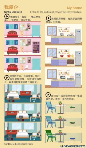 Cantonese My Home 我屋企 Ngo5 uk1kei2