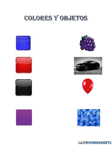Colores y objetos