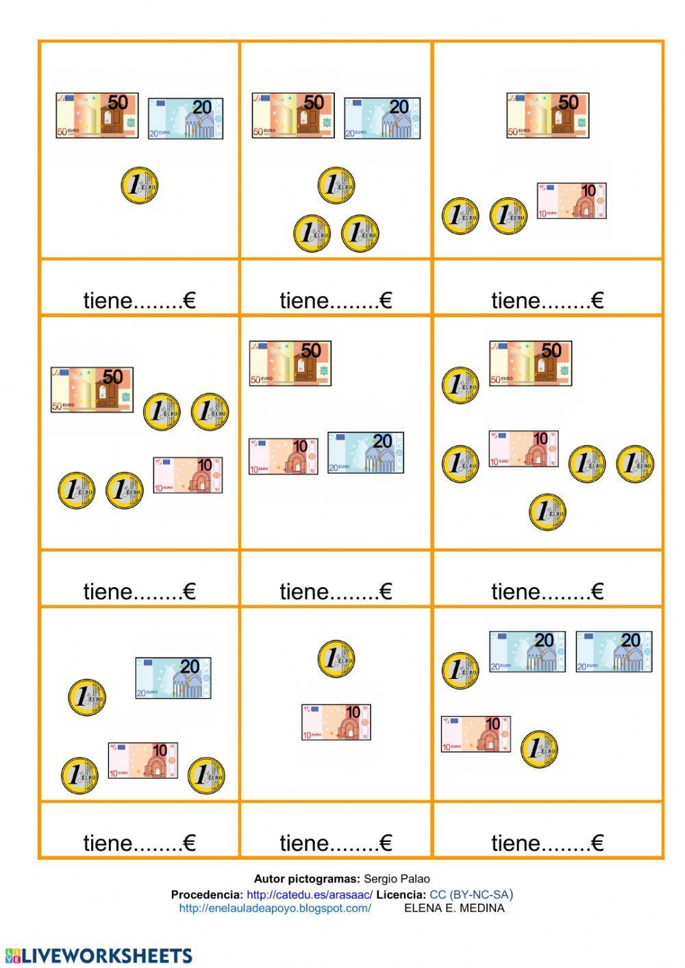 Monedas y billetes 6