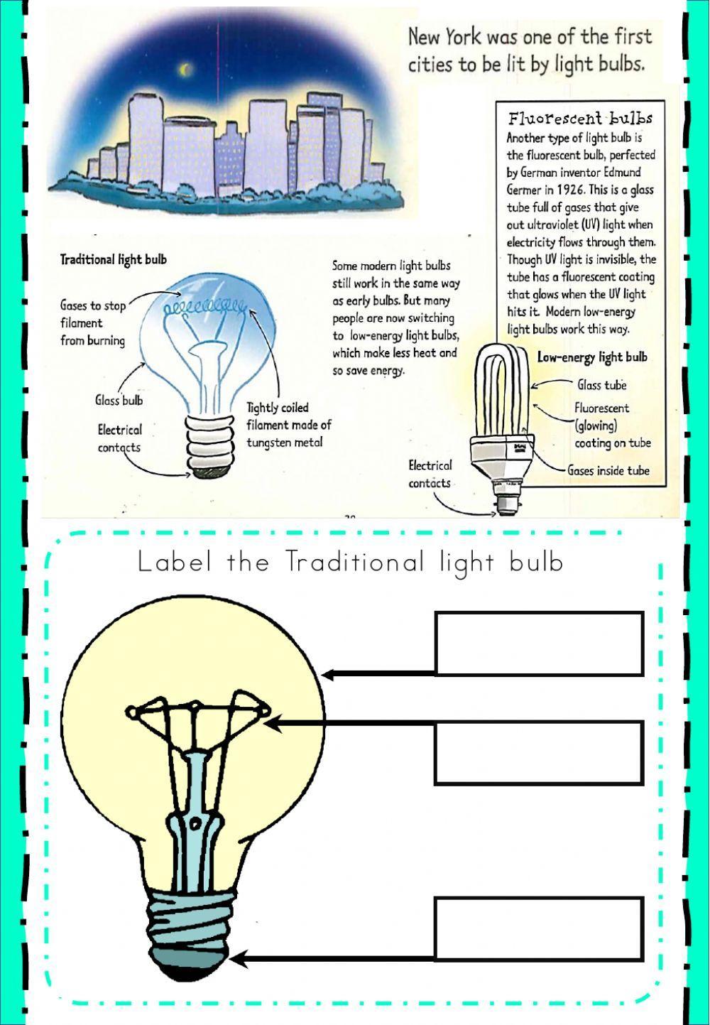Week 19 - Technology - The Invention of a Lightbulb
