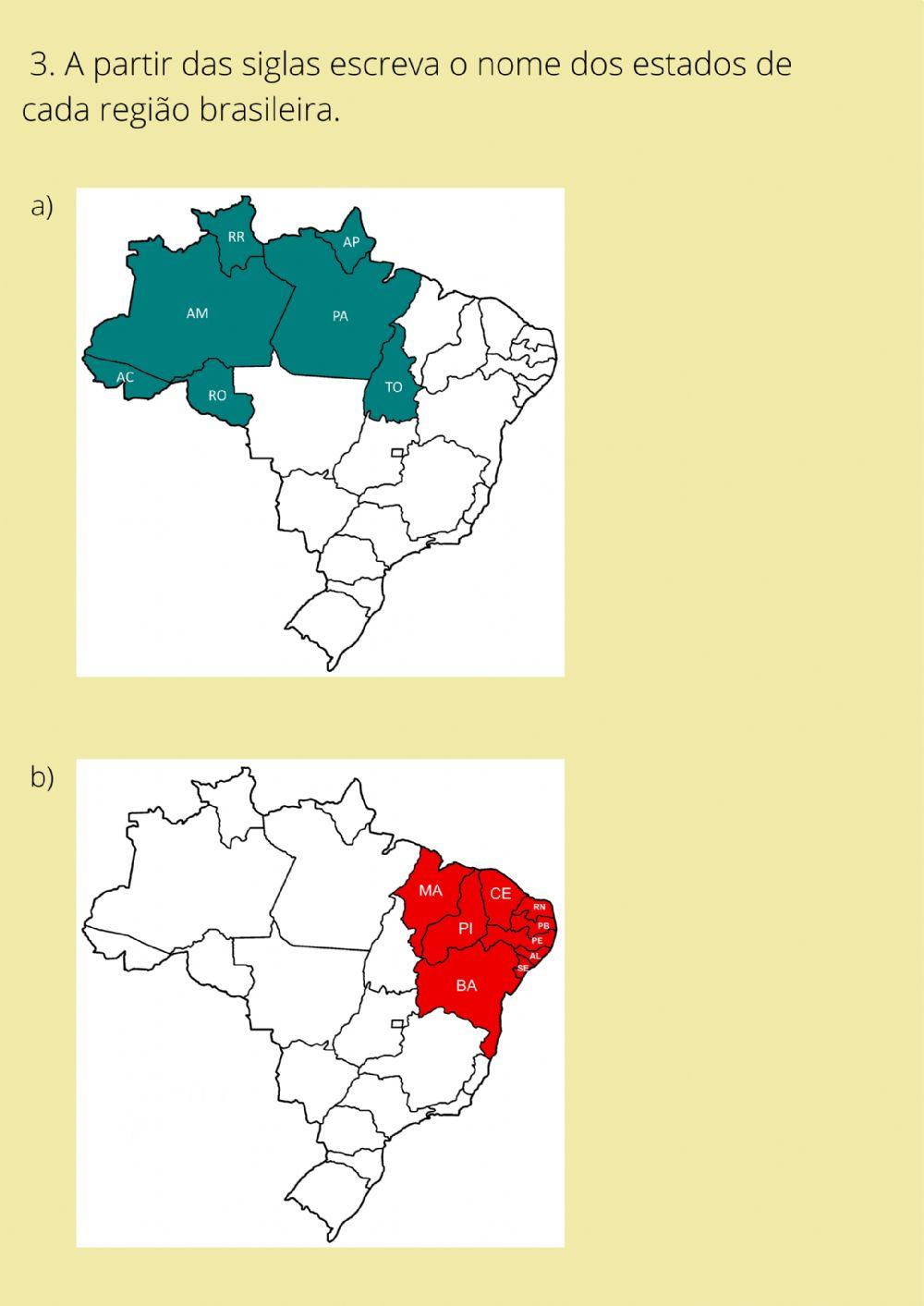 Regionalizações do Brasil