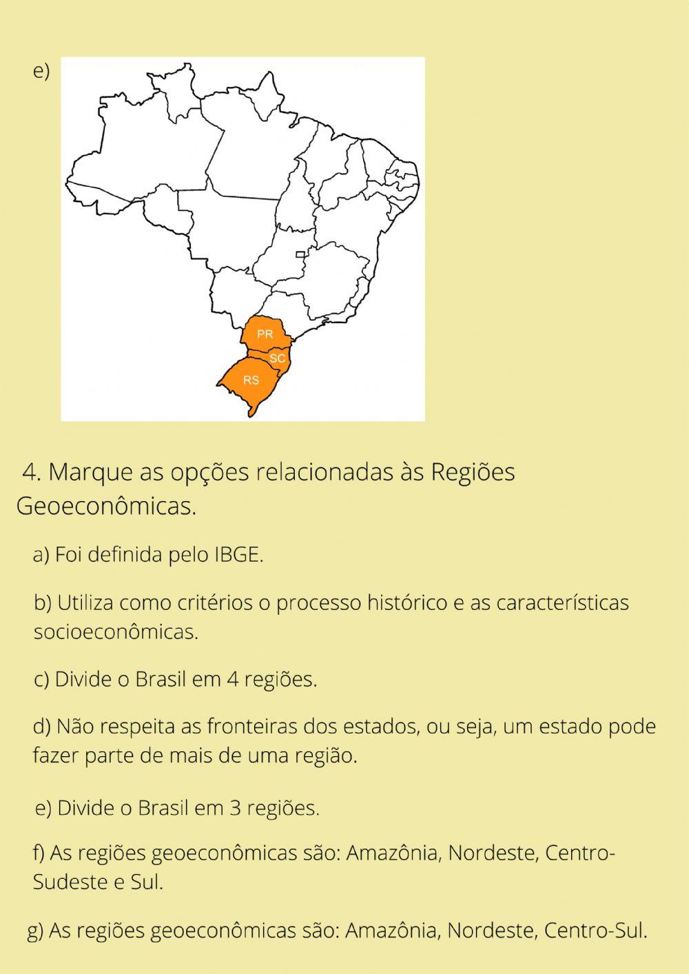 Regionalizações do Brasil
