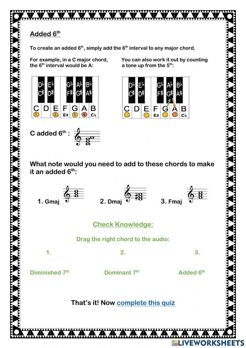 Higher Special Chords 2 of 2