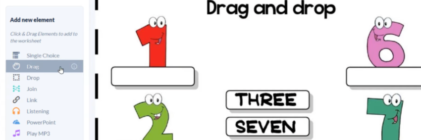 Interactive worksheet options