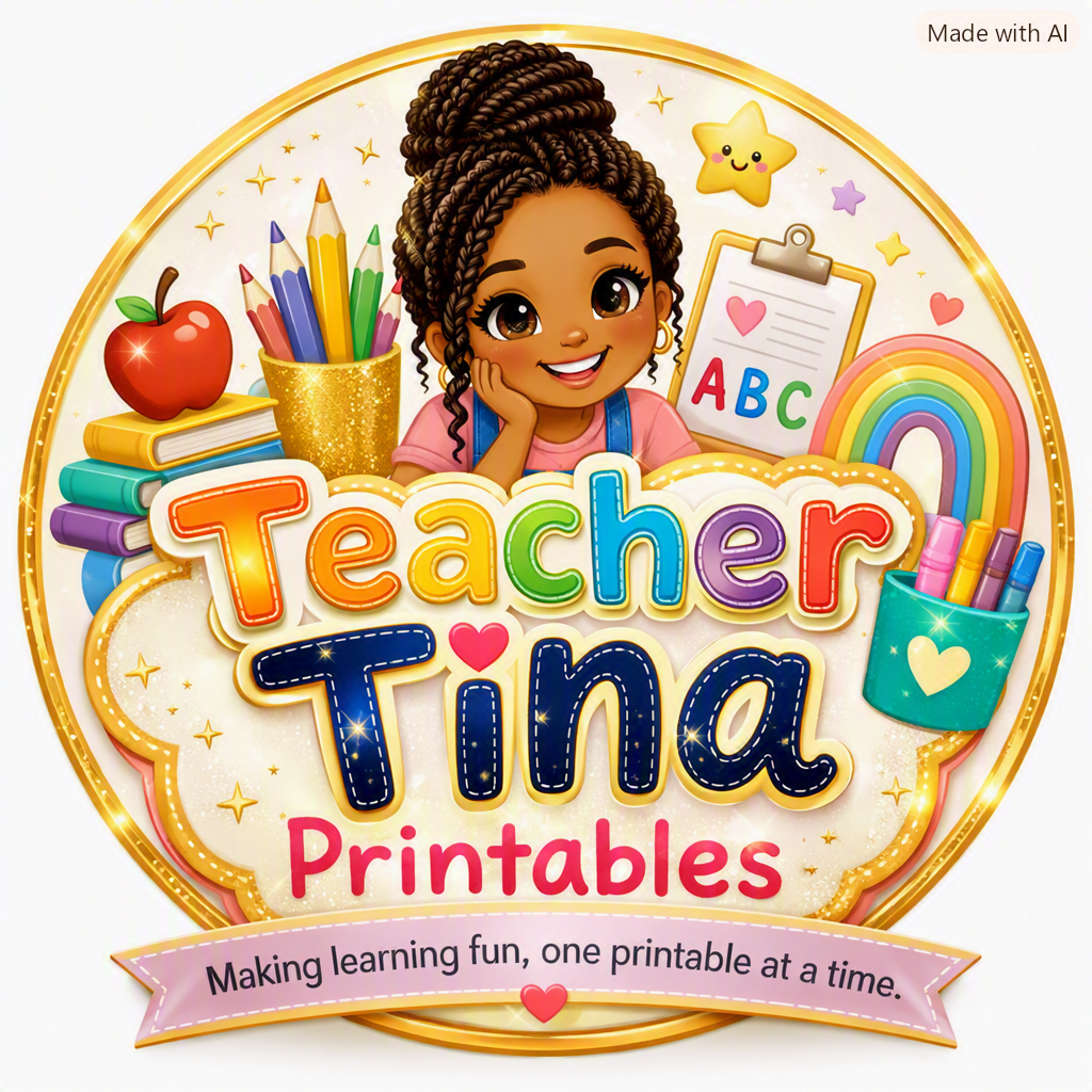 Profile picture for user teachertinaprintables