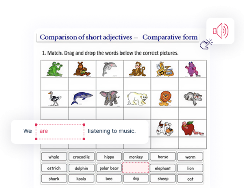 Discover fun and educational English worksheets for students of all ages.