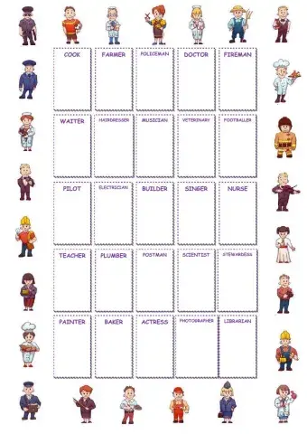 Jobs and occupations