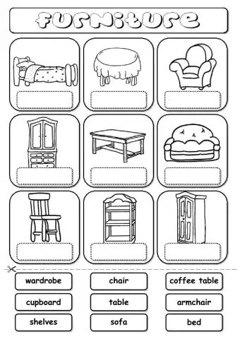 Furniture (drag and drop)