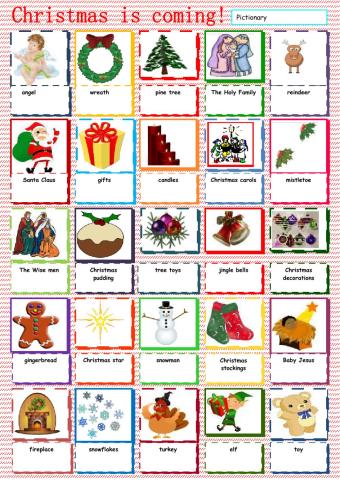 Christmas Vocabulary