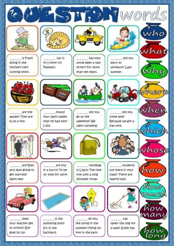 Question words