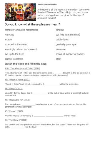 Top 10 Animated Movies of the 2010s