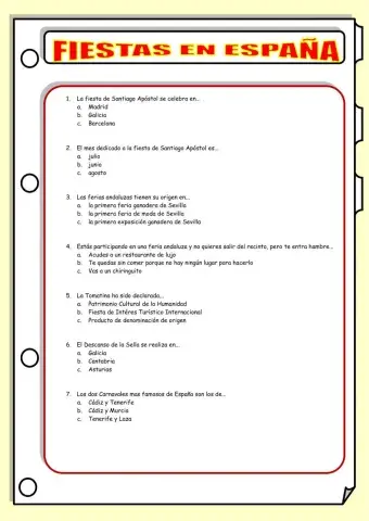 Fiestas en España