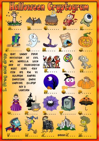 Halloween Cryptogram