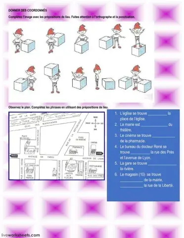 Donner des indications