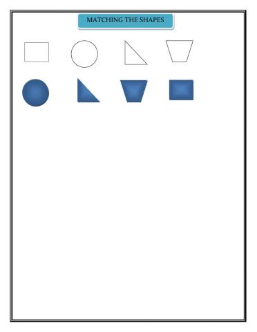 MATCHING THE SHAPES