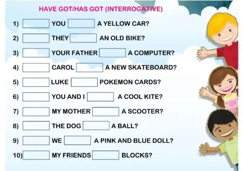 have got-has got (interrogative)