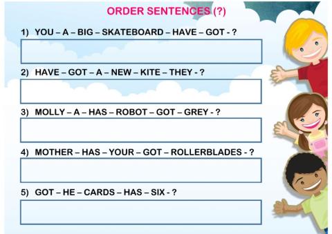 have got (order sentences 03)