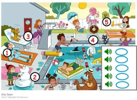 Present Progressive Listening