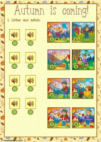 Autumn is coming! (listening)