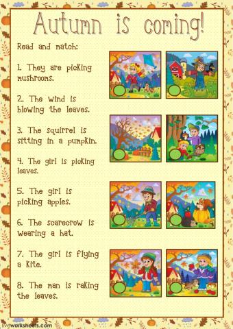 Autumn is coming! (reading)