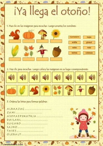 ¡Ya llega el otoño!